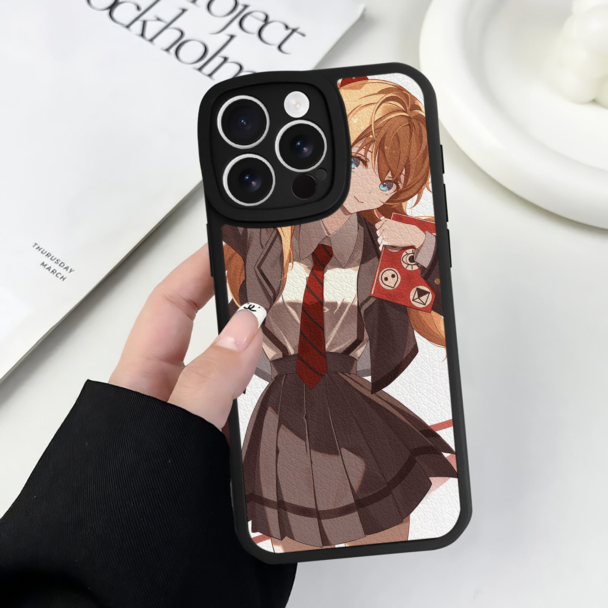 （画像用） EVA 新世紀エヴァンゲリオン 【iPhone 16シリーズ対応】シリコンスマホケース（レザー調） 材質：シリコン